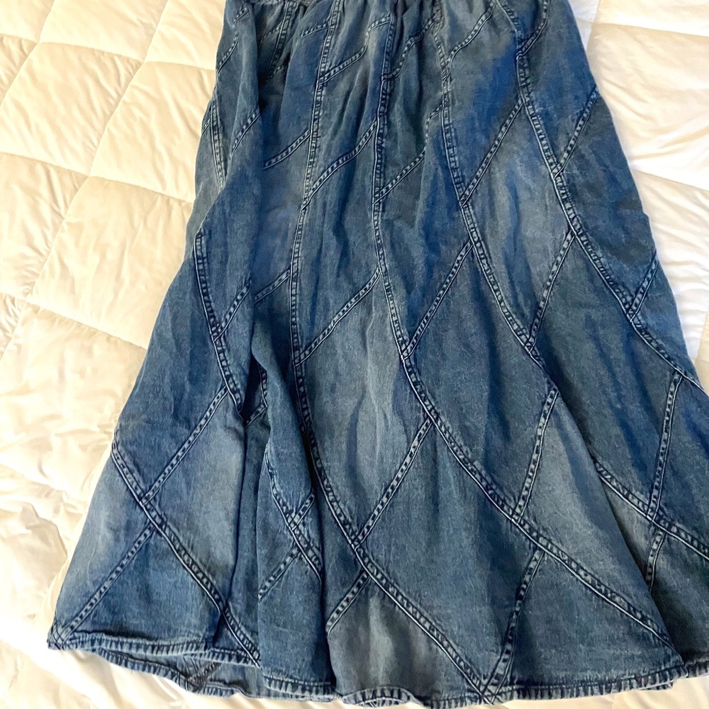 Vintage Jean Skirt